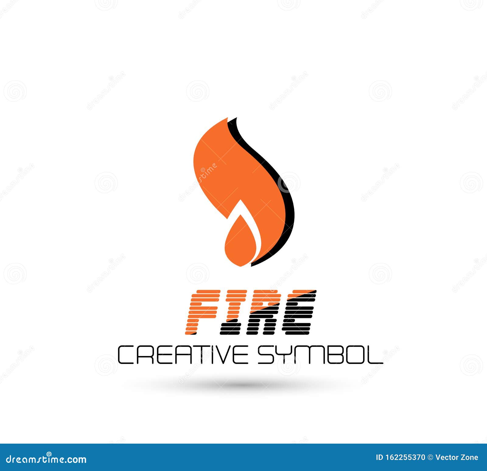 Baixe Símbolo de Chama Laranja para Fogo e Energia PNG - Creative