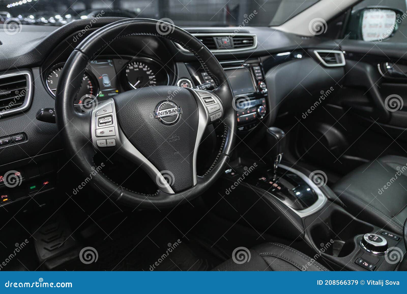 Novosibirsk Ndash 14 Januari : Nissan Qashqai Redactionele Stock Afbeelding - Image of novosibirsk,