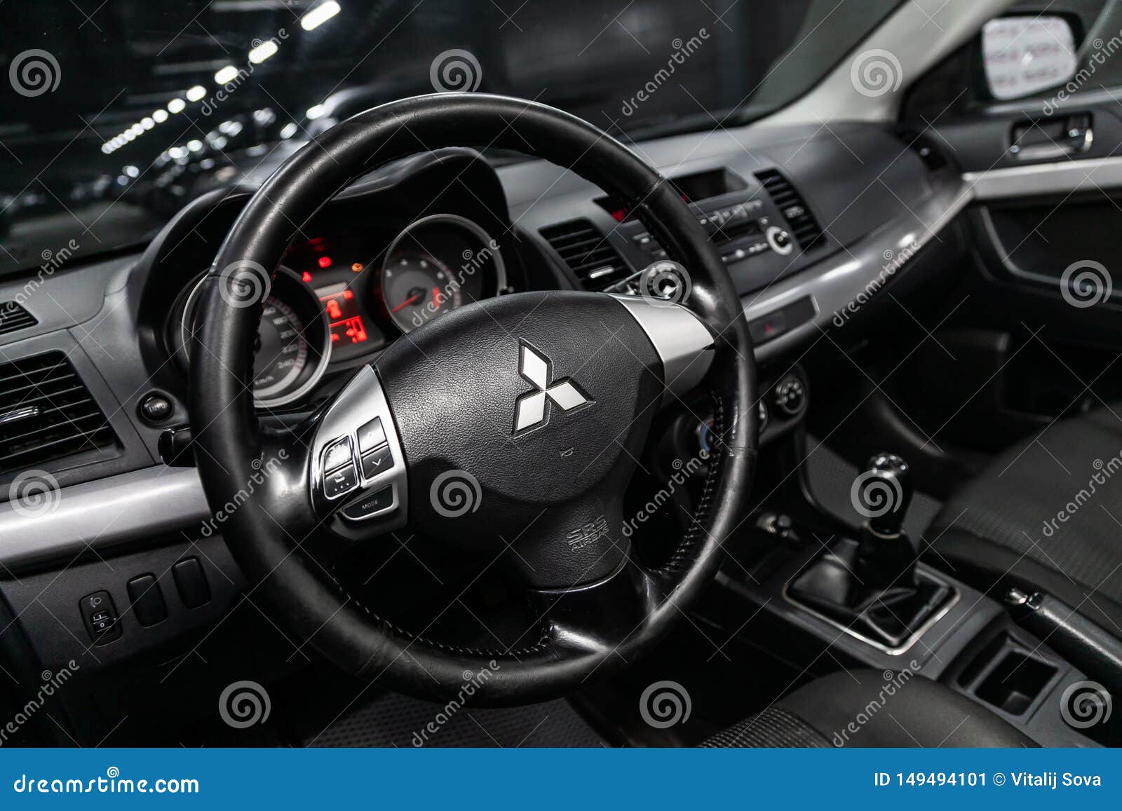 Novosibirsk Russia May 31 2019 Mitsubishi Lancer