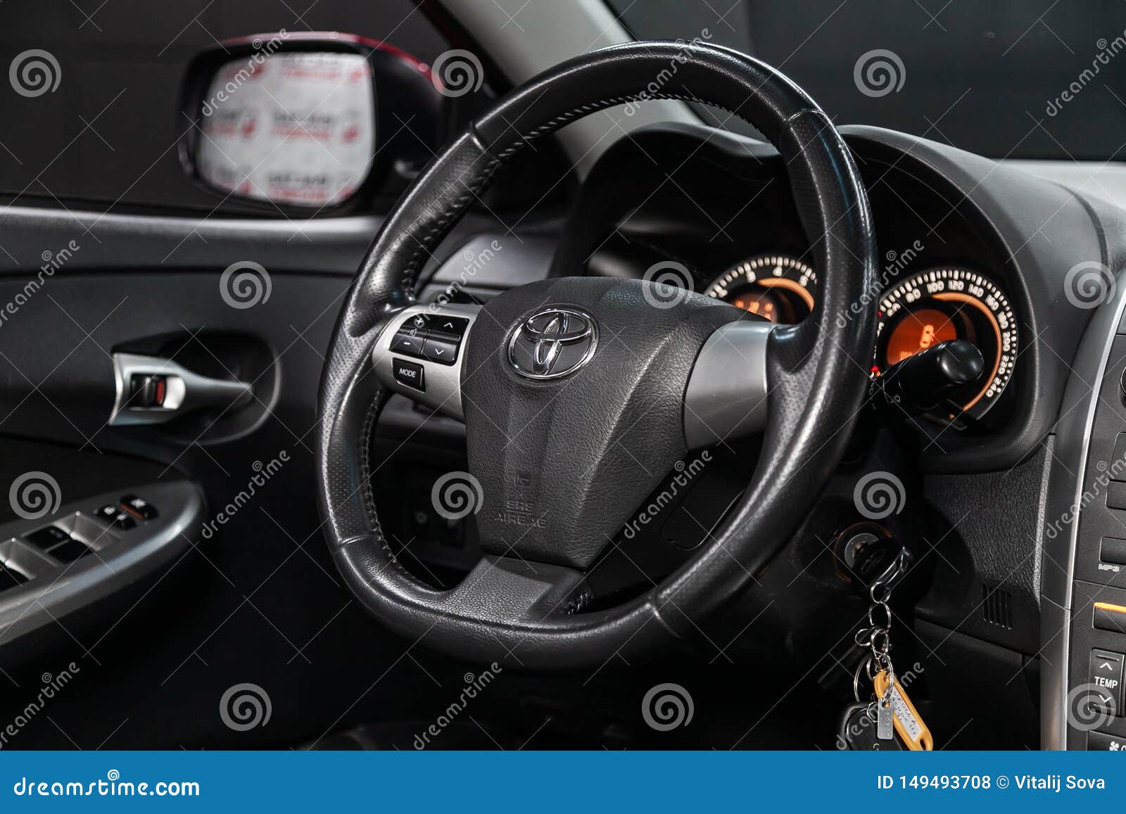 Novosibirsk Russia May 31 2019 Toyota Corolla Editorial