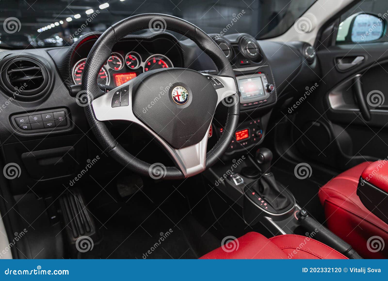 Novosibirsk, Russia â€“ November 16, 2020: Alfa Romeo Mito