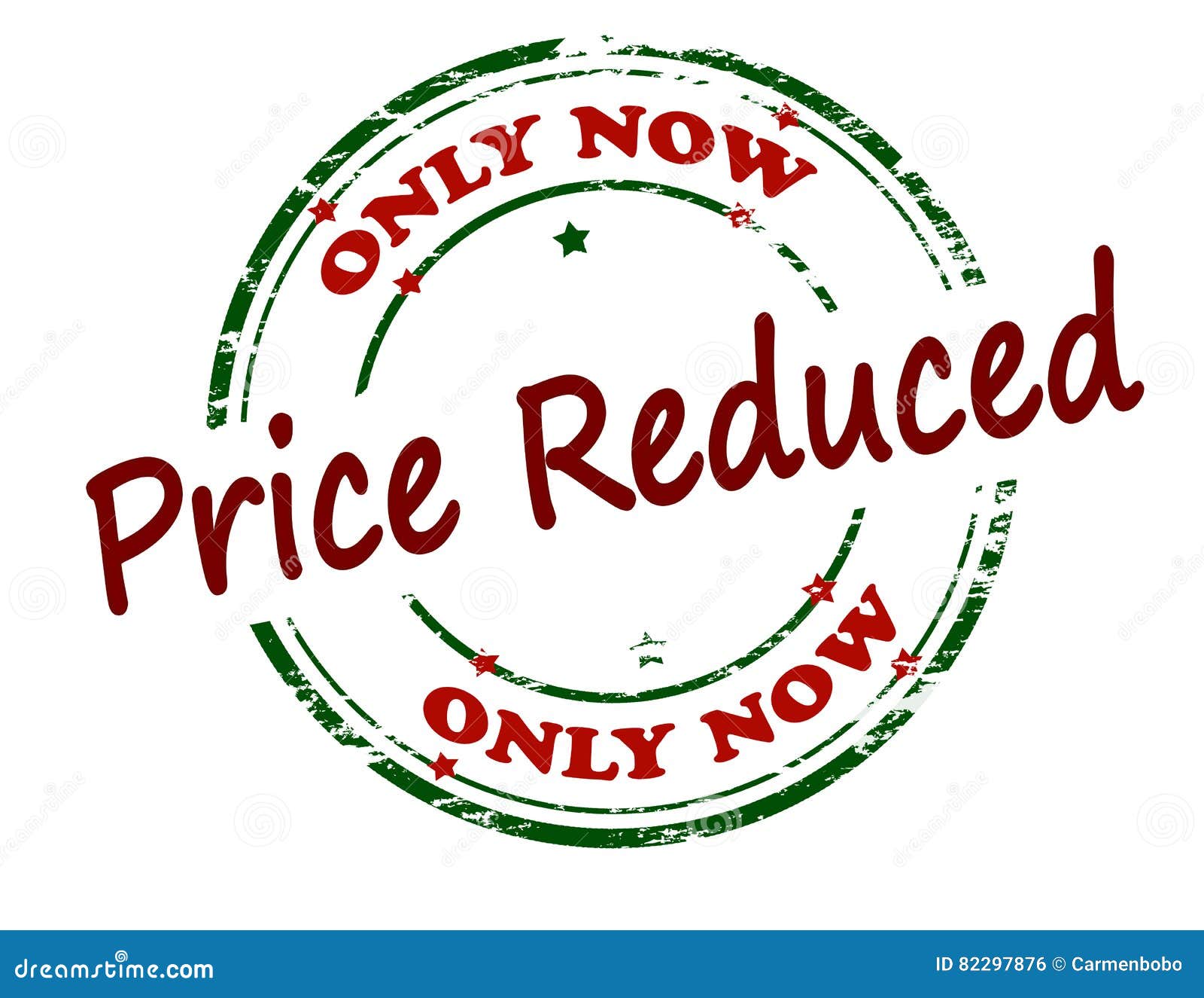 Only now price reduced stock illustration. Illustration of worth 82297876