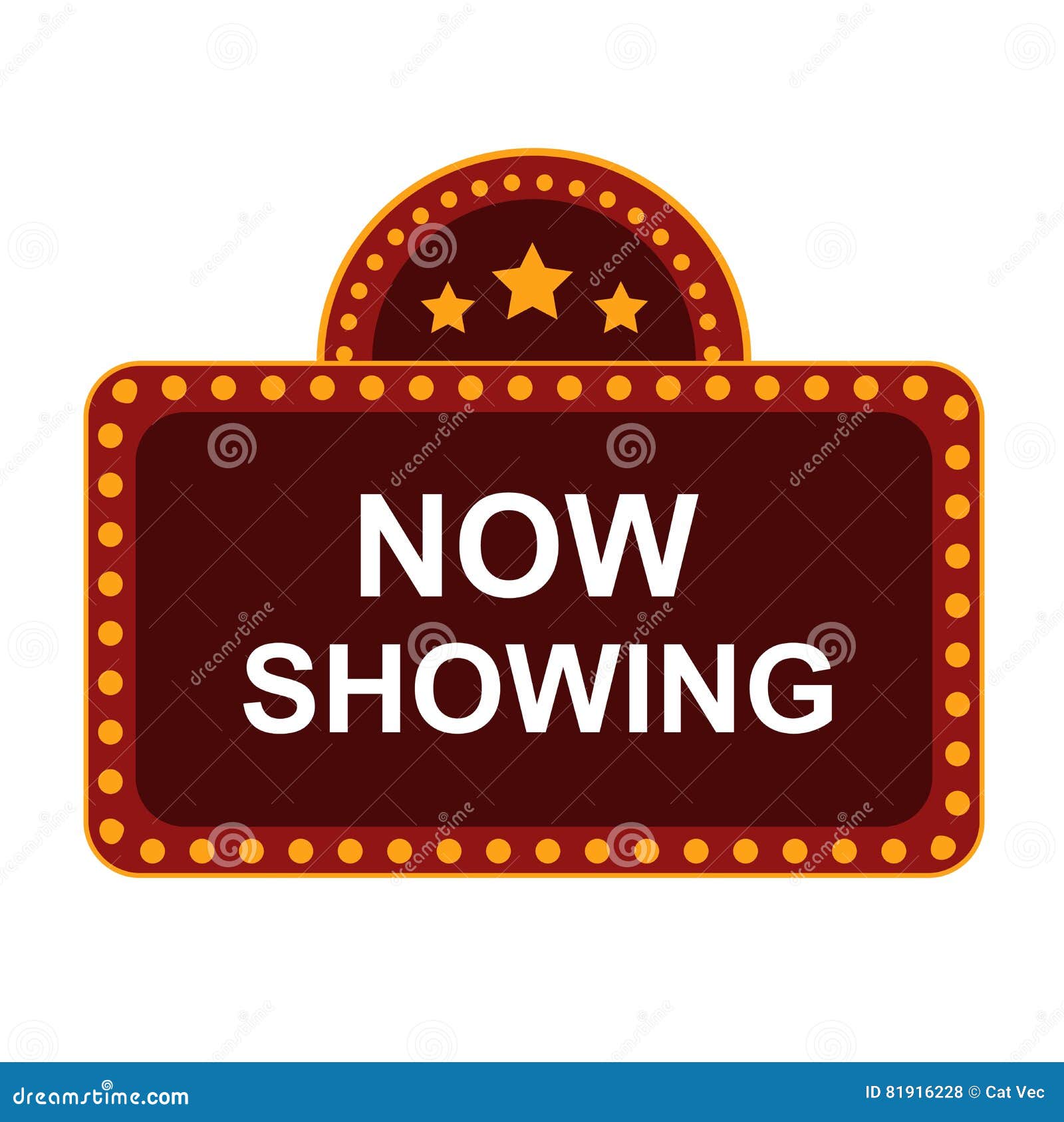 now showing marquee sign