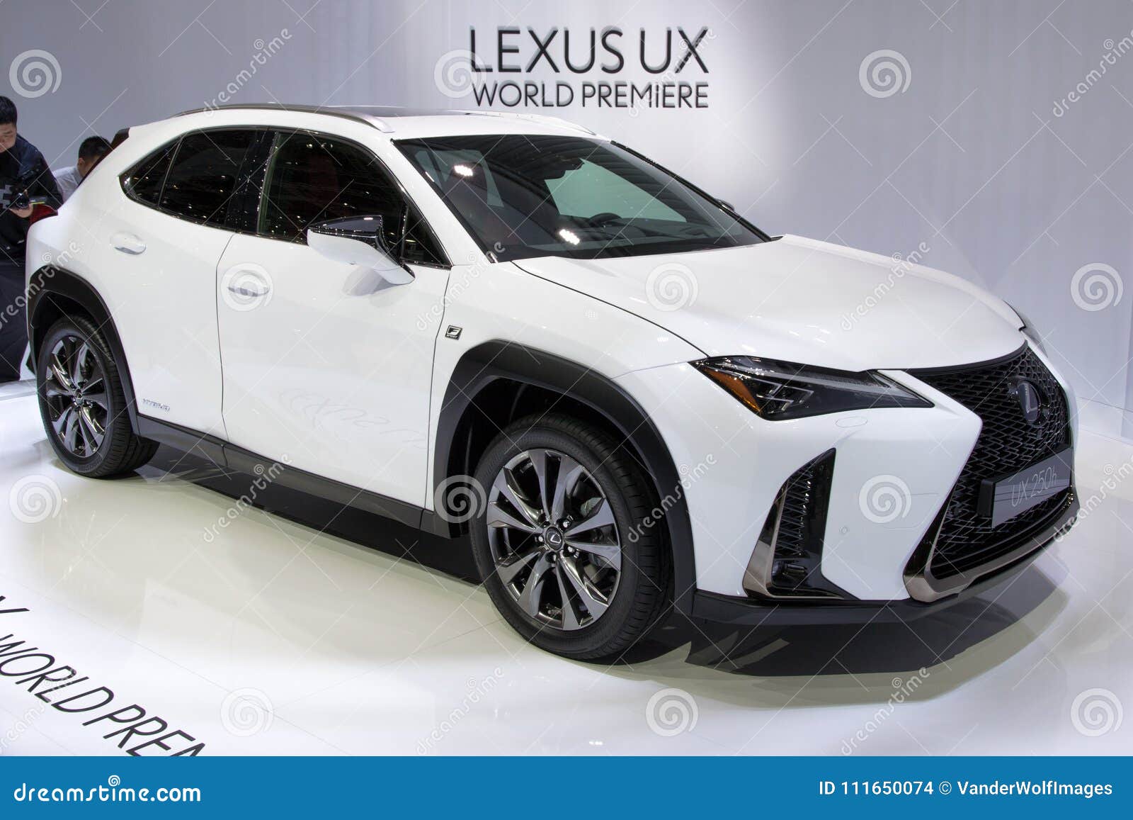 Nowy 2018 Lexus UX 250h SUV Mały Samochód Obraz Stock