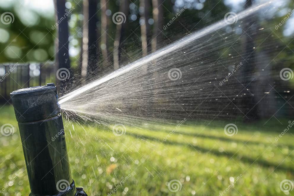 nozzle-of-automatic-lawn-watering-system-close-up-stock-image-image