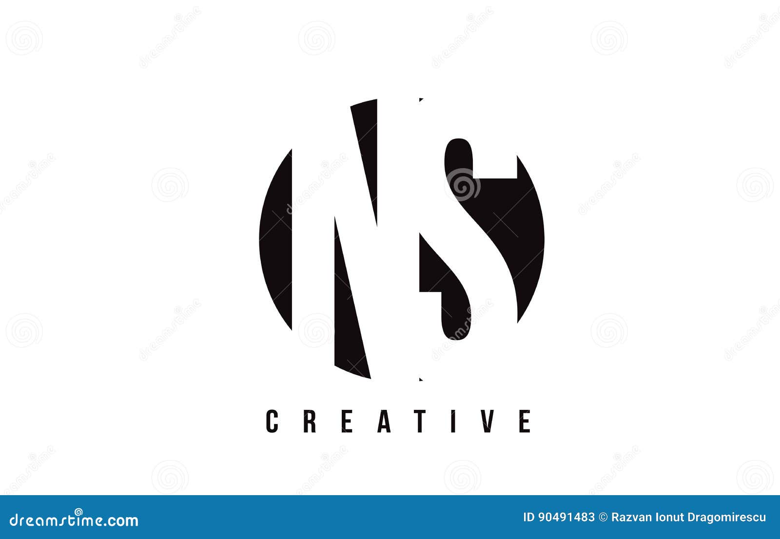 and n black template letter white Background Circle S Design N NS Letter White With Logo and n black template letter white Background Circle S Design N NS Letter White With Logo