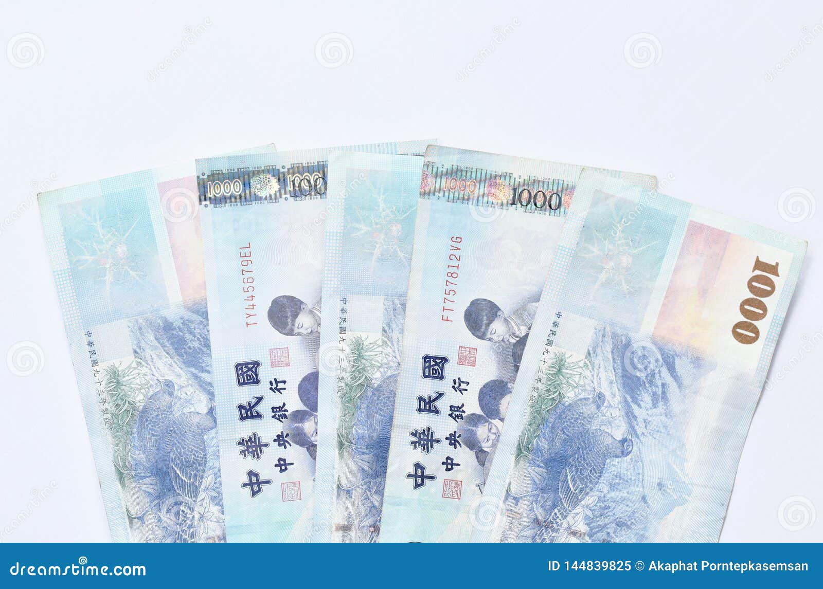 新台币或新台币纸币在白色背景上库存图片. 图片包括有美元, 经济, 概念, 特写镜头, 货币, 替换- 144839825