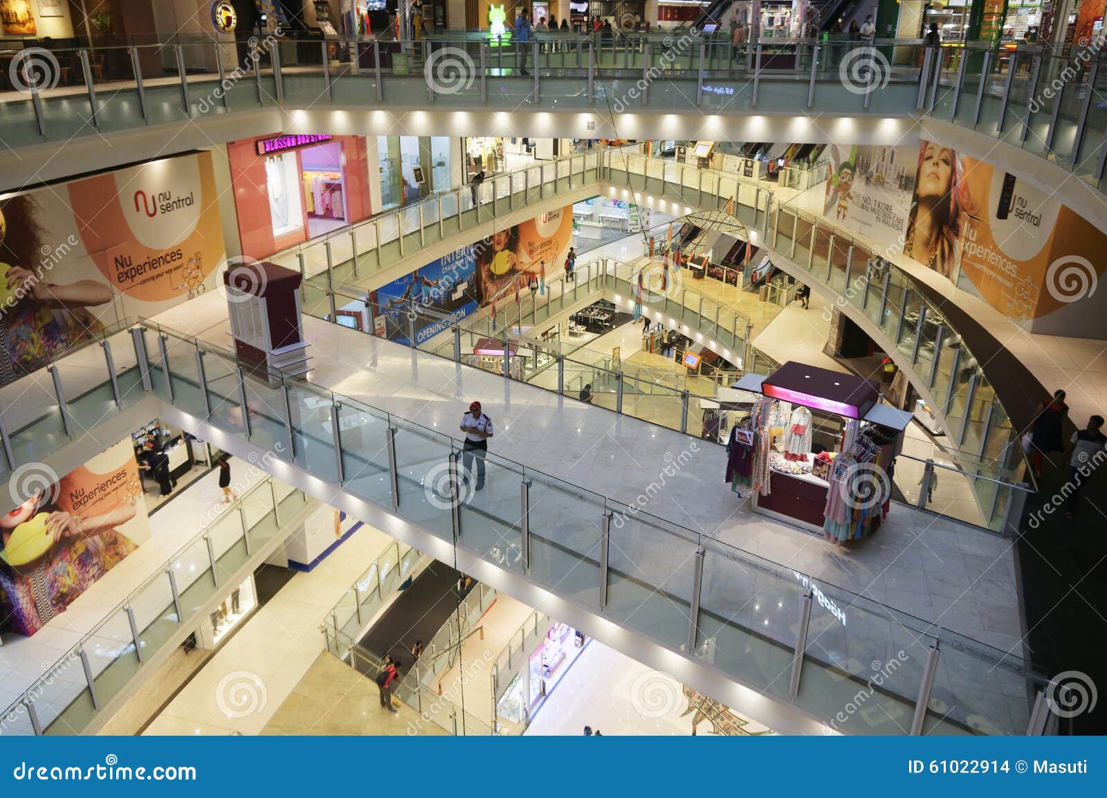 NU Sentral Shopping Mall editorial stock image. Image of ...