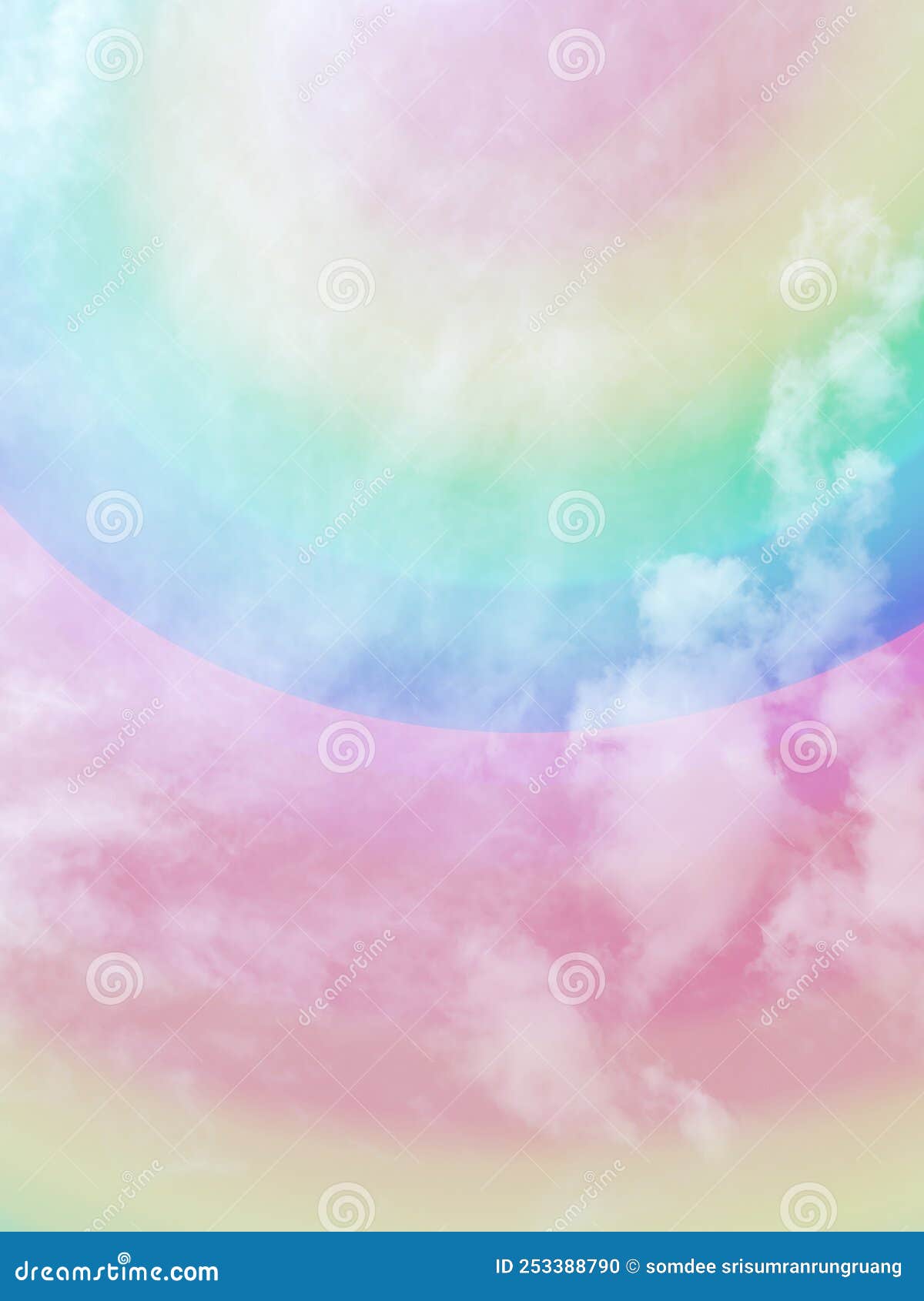 Nube Y Cielo Abstractos Con Fondo Color Lluvia Pastel Para La Portada Del  Cartel De La Tarjeta De Bienvenida Foto de archivo - Imagen de tinta,  color: 253388790