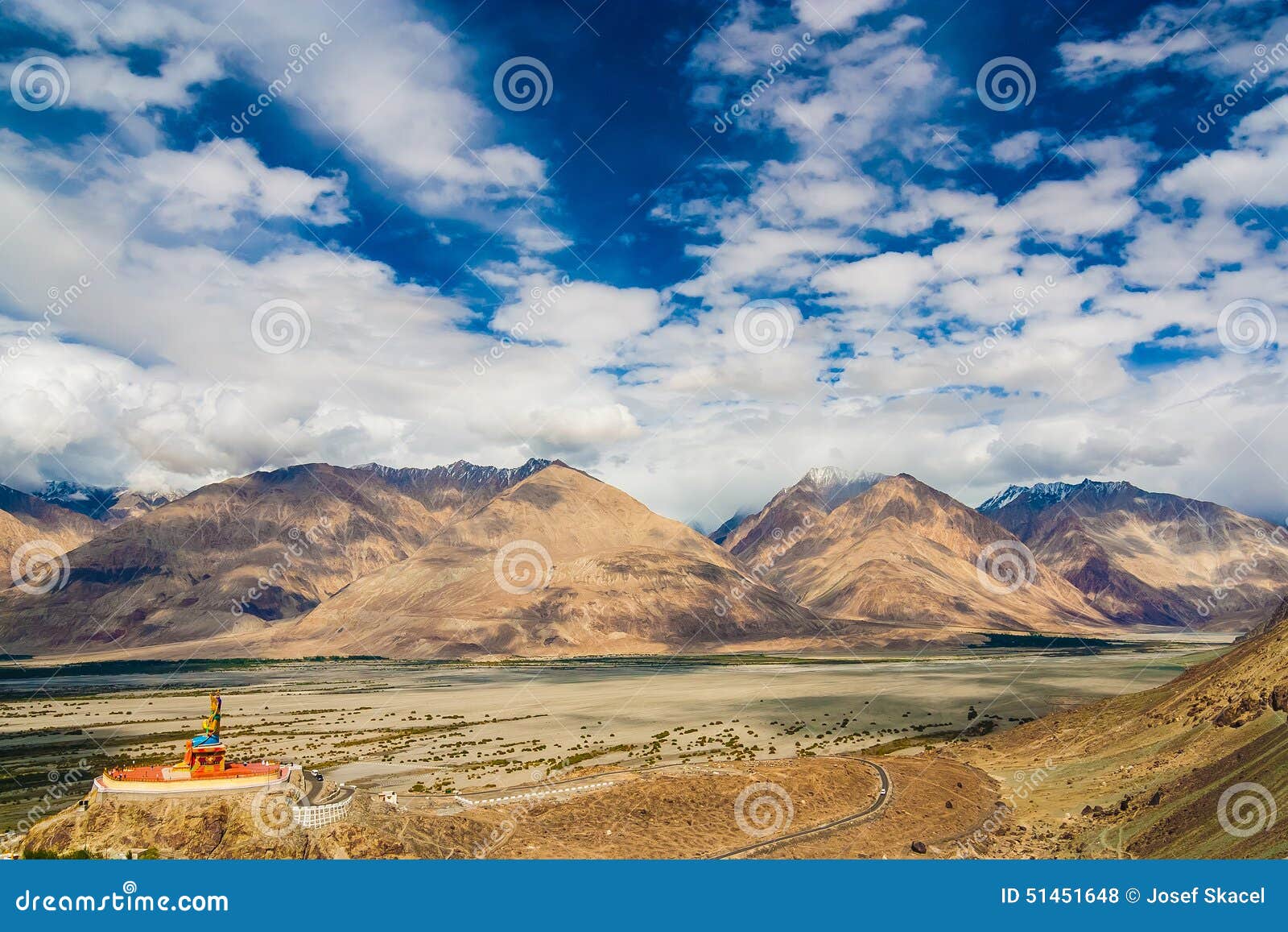 nubra valley, ladakh, himalyas, india