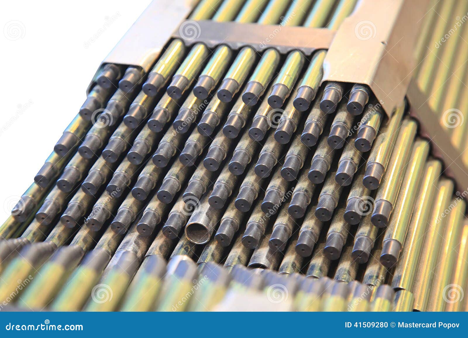 Nuclear fuel assembly stock photo. Image of pipe, tvel 41509280