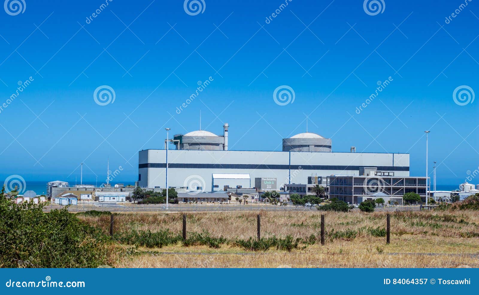 Nuclear Power Plant, Koeberg, South Africa Stock Image - Image of