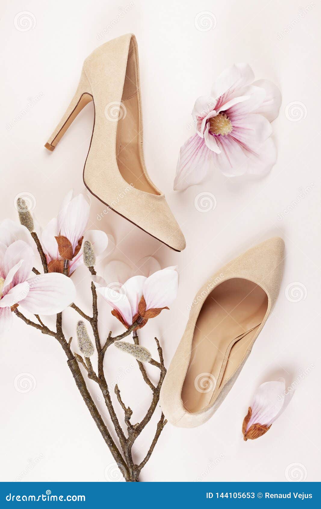 Red Ruffle Flower Platform Heels | Shoes | PrettyLittleThing USA
