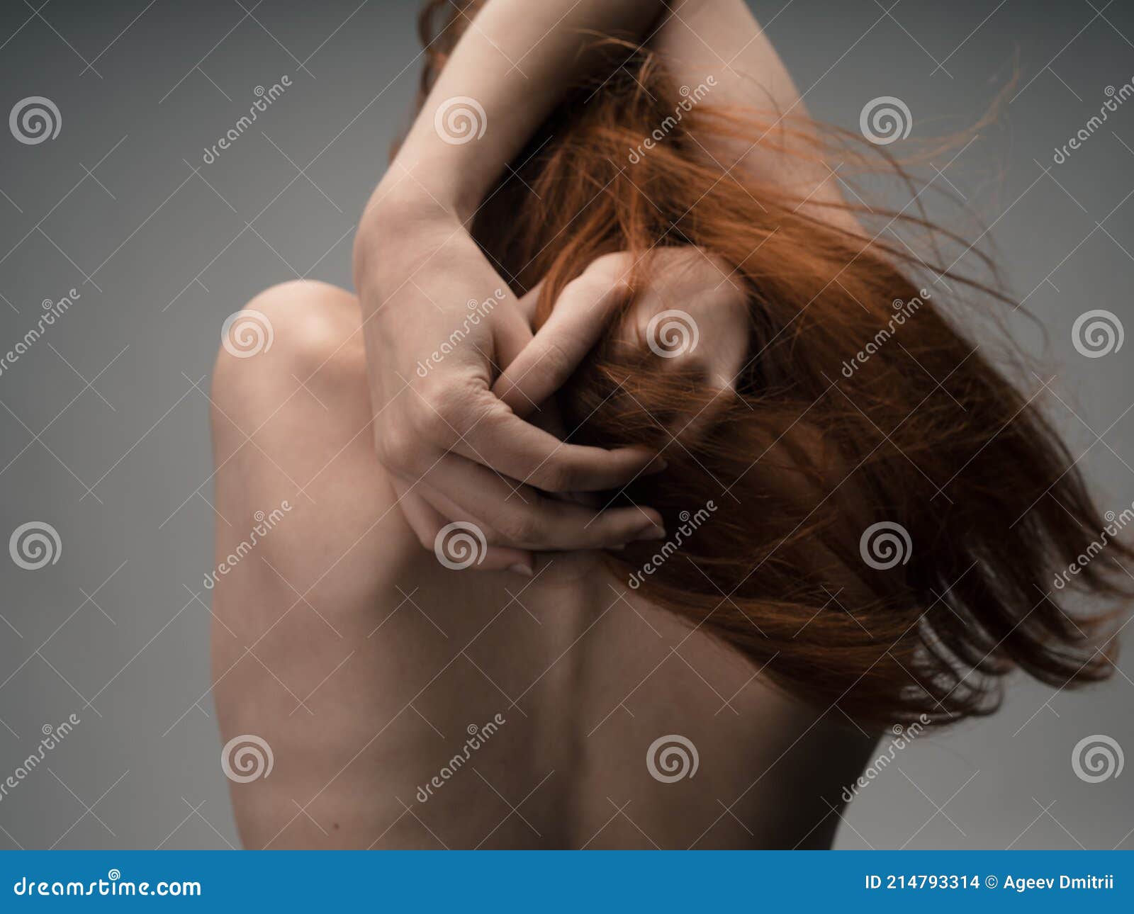 Woman Touching Herself