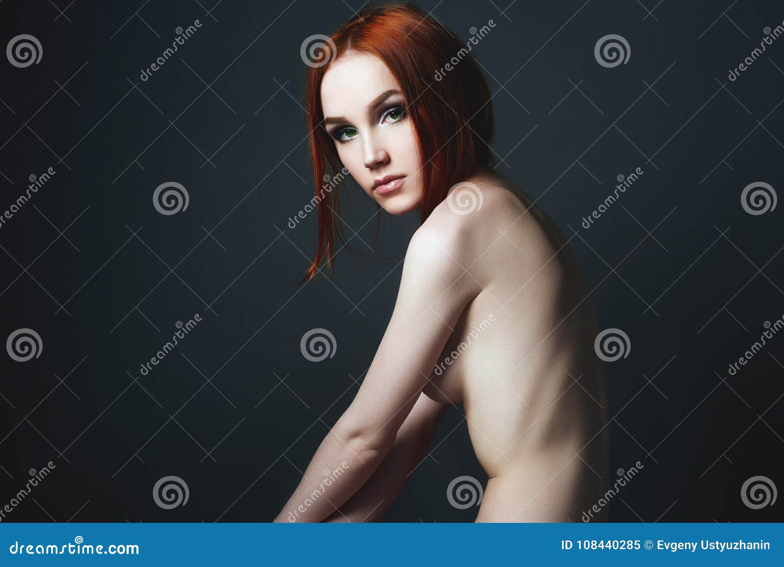 Sexy Nude Ginger Women