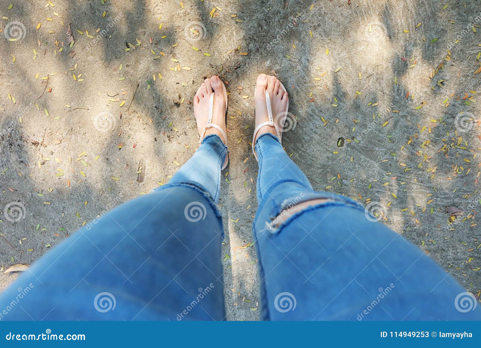 Nude Girl Feet