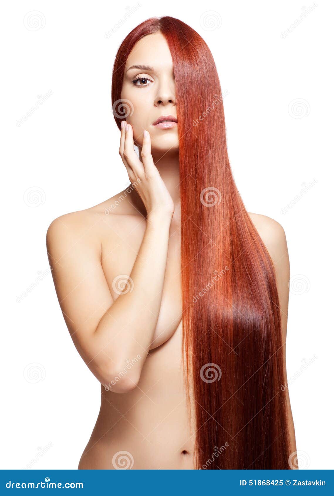 Long Hair Naked 35