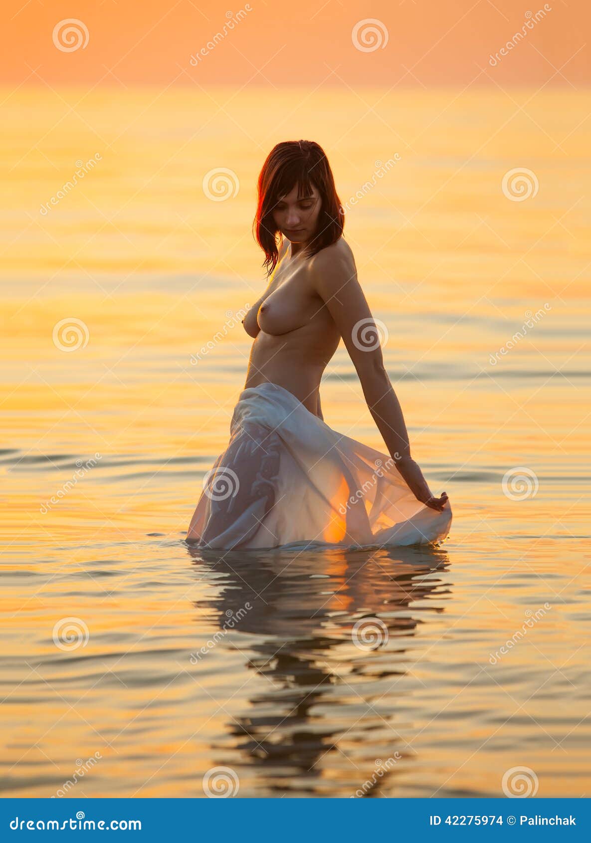 By the sea nude