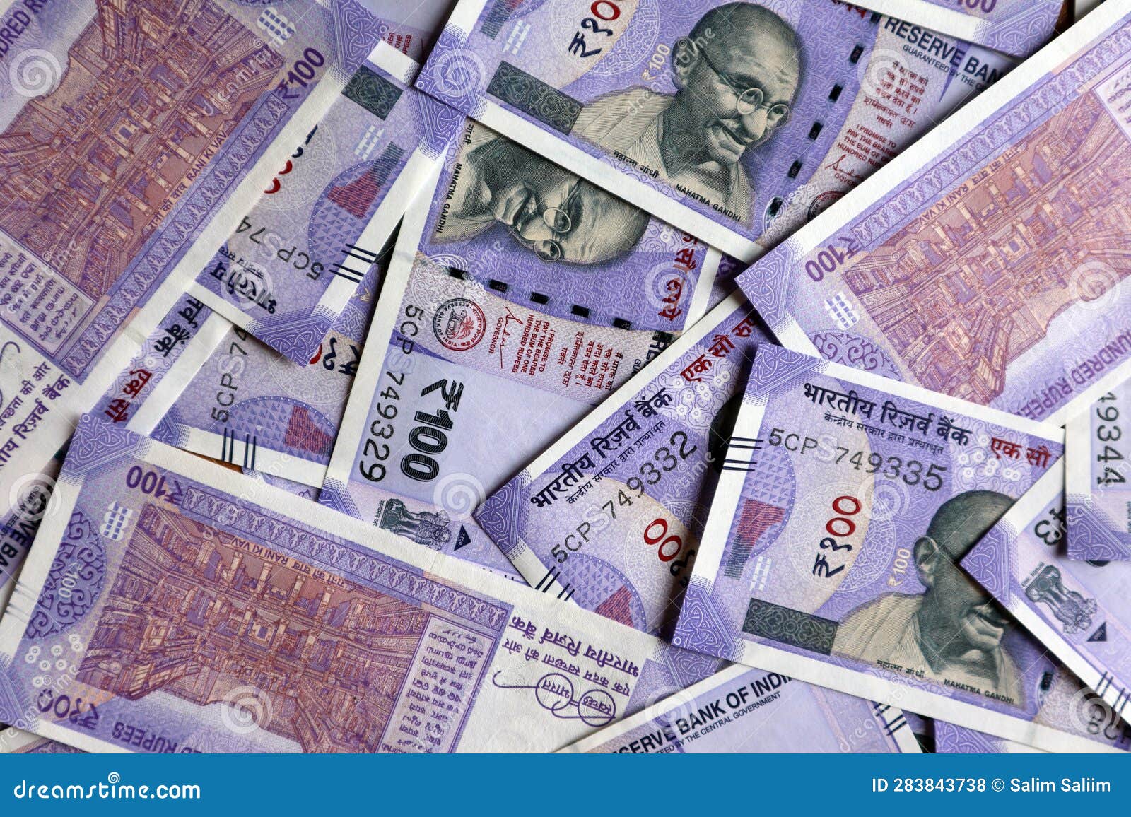 Nueva Moneda India 100 Rupias Notas Fondo Foto De Archivo Imagen De nueva-moneda-india-100-rupias-notas-fondo-foto-de-archivo-imagen-de