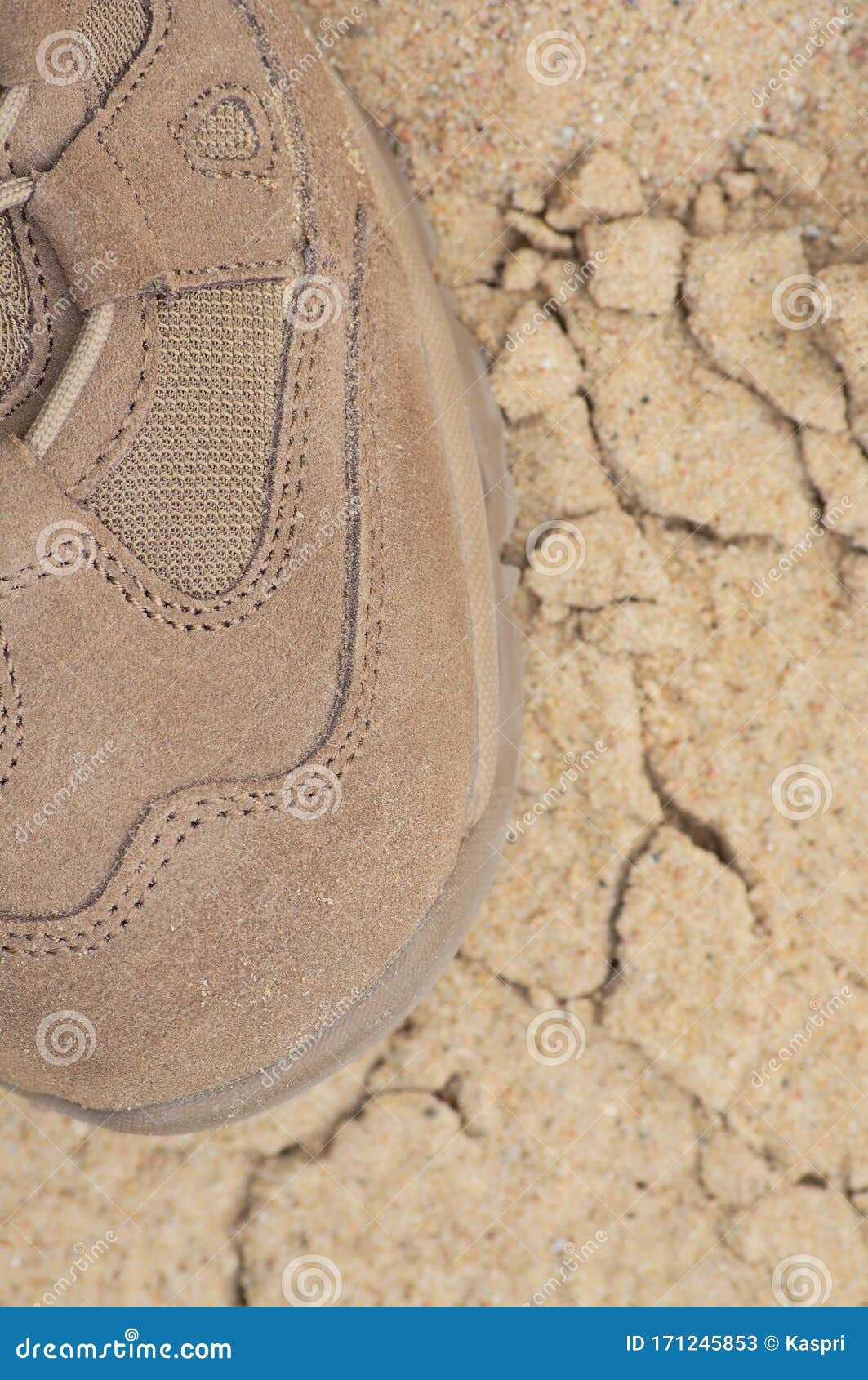 Nuevo Suede Y Nylon Beige Tan Camo Táctico Militar Botas De Combate Del Desierto, Arena Del Suelo, Vertical Detallado Imagen de archivo Imagen de fuerzas, 171245853