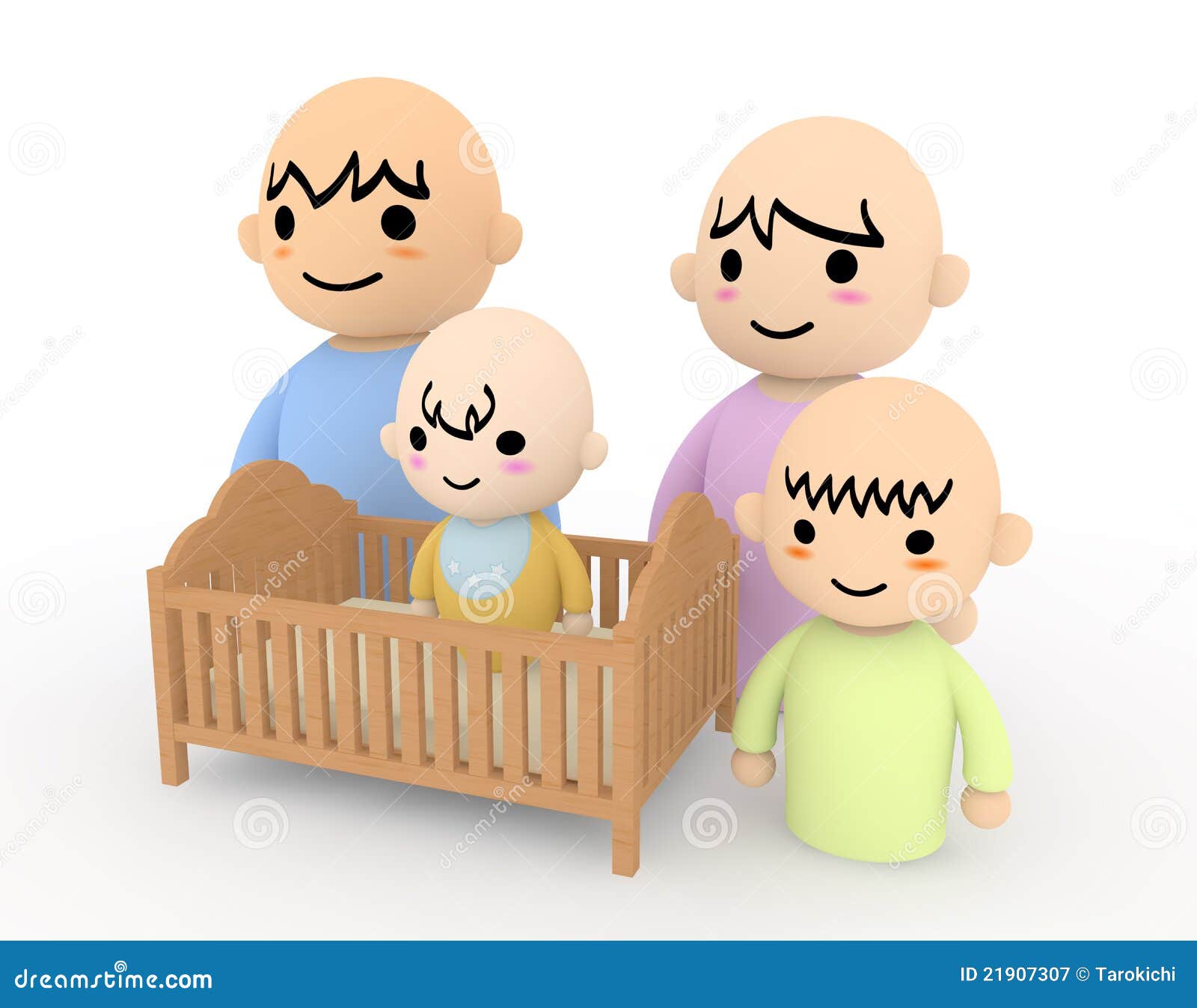 Nuevos Miembros De La Familia Stock De Ilustracion Ilustracion De Muchacha Cama Nuevos Miembros De La Familia Stock De Ilustracion Ilustracion De Muchacha Cama