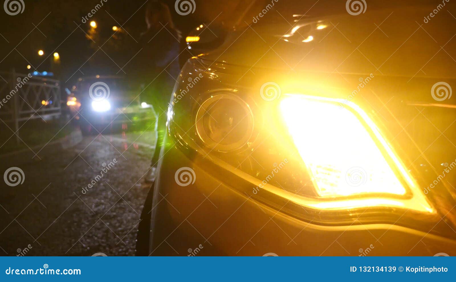 Brouilleur Furtif De Voiture Le Brouilleur Furtif De Voiture Dévoilé  Lumière D'alarme De Voiture Factice lumières décoratives de voiture lumière  de
