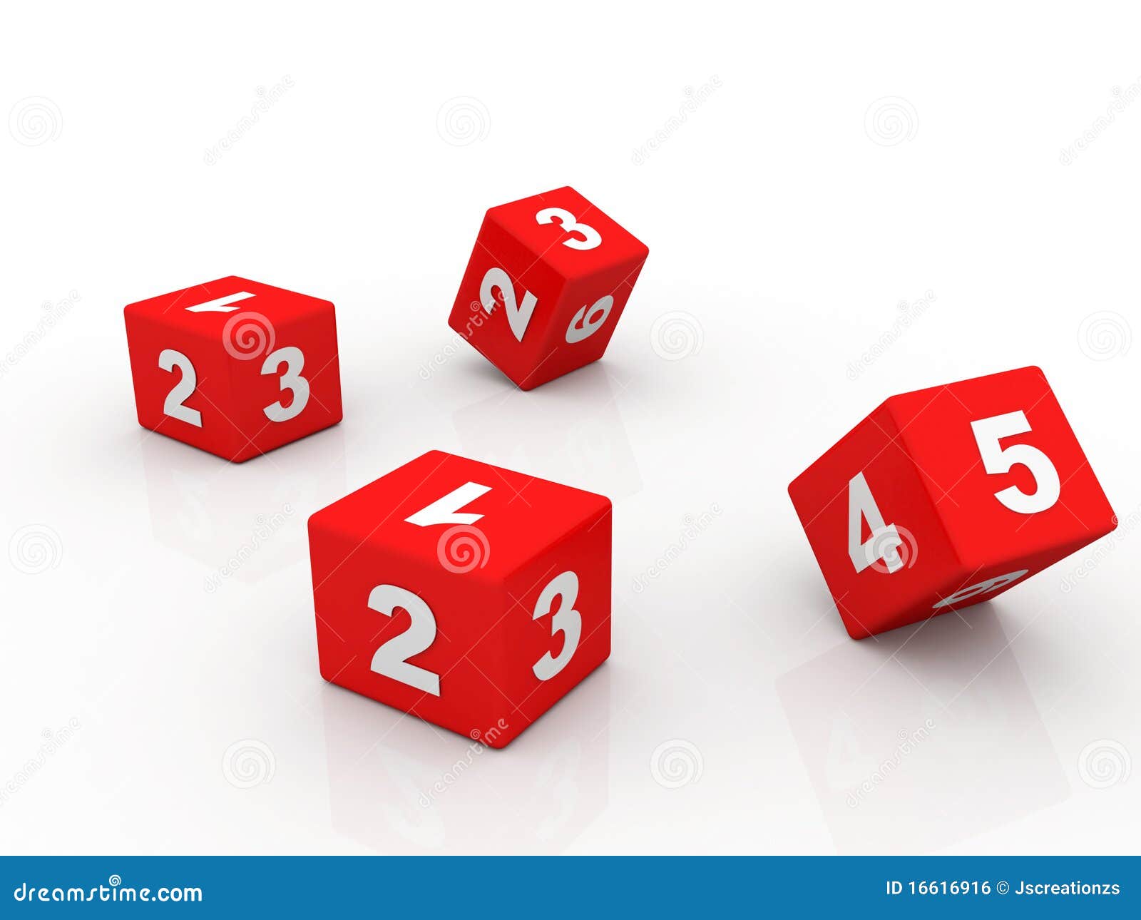 Number Blocks stock illustration. Illustration of dice 16616916