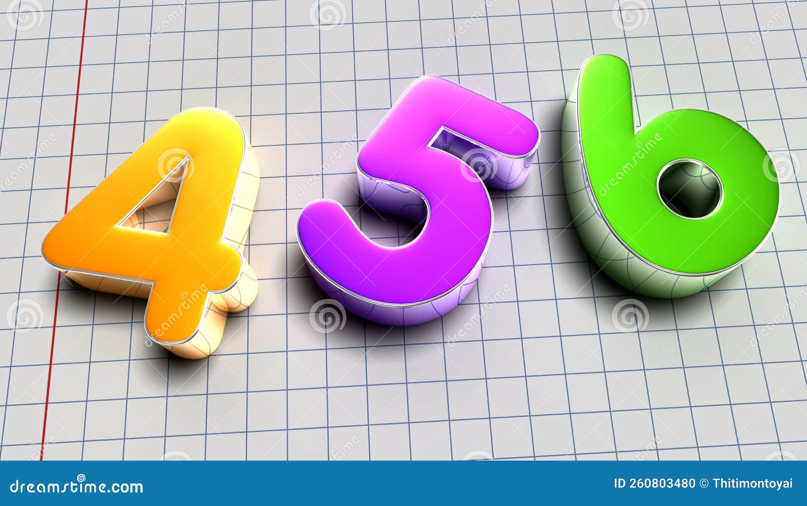 Number 456 3D Stock Illustration Illustration Of Cover 260803480 number-456-3d-stock-illustration-illustration-of-cover-260803480