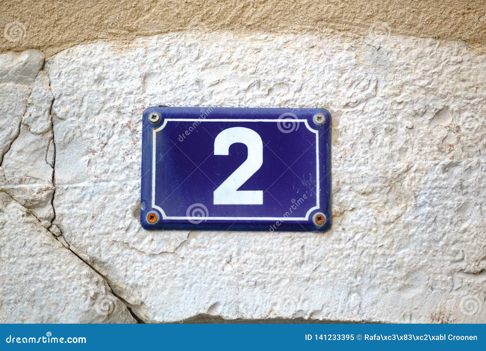 House number 2 stock image. Image of digit, house, sign - 141233395