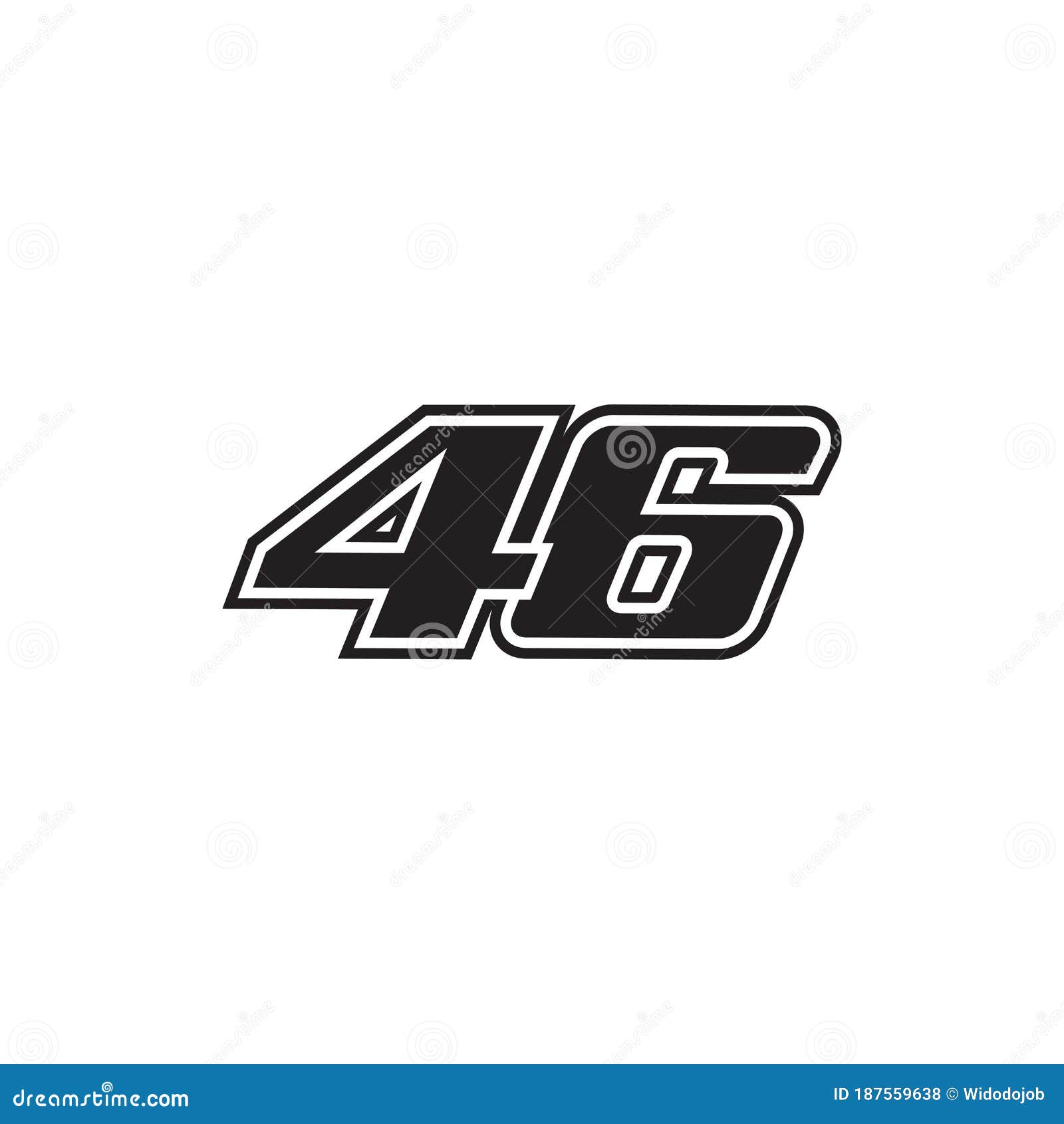 Valentino Rossi 46 Stock Illustrations – 5 Valentino Rossi 46 Stock ...