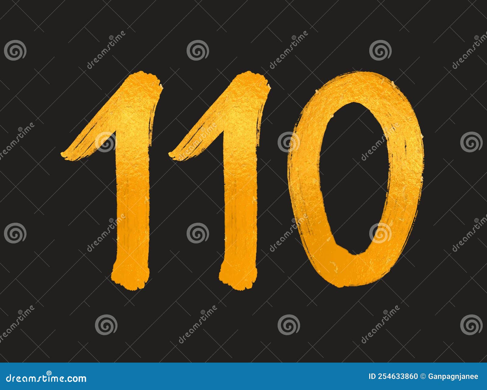 110 Number Logo Vector Illustration, 110 Years Anniversary Celebration 110 Number Logo Vector Illustration, 110 Years Anniversary Celebration