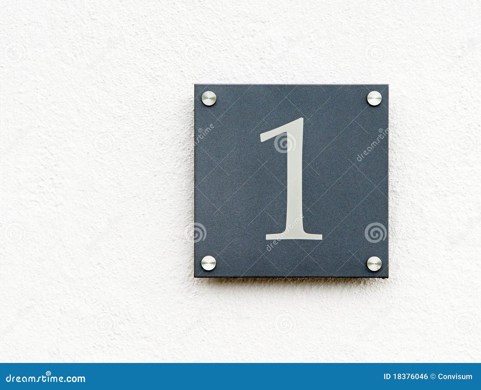 Number one sign stock photo. Image of black, number, numeral - 18376046