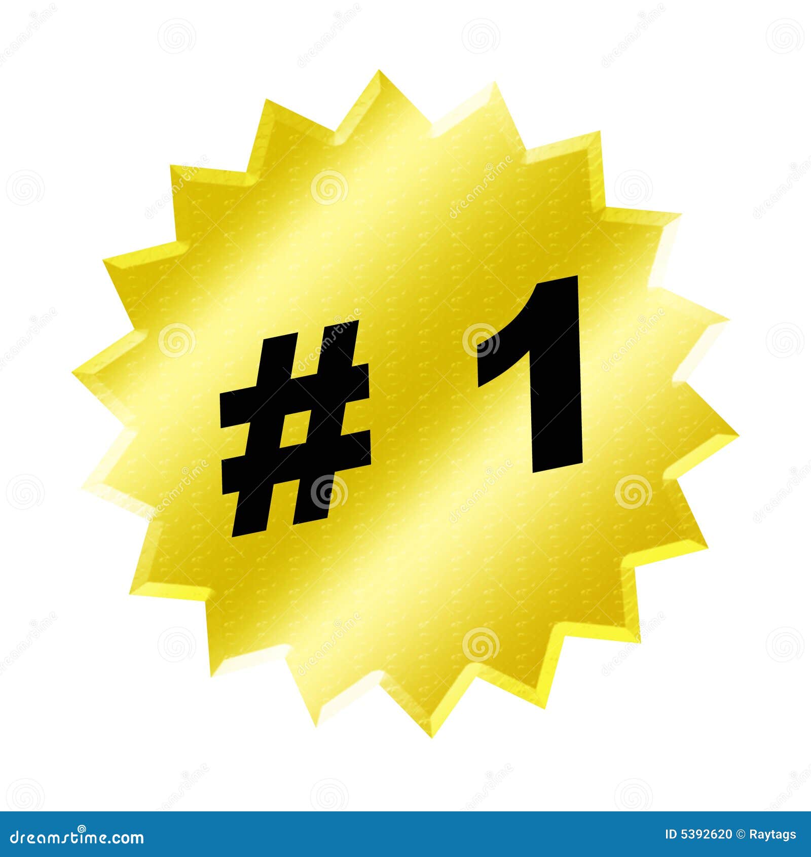 Number One Sign Stock Photo - Image: 5392620