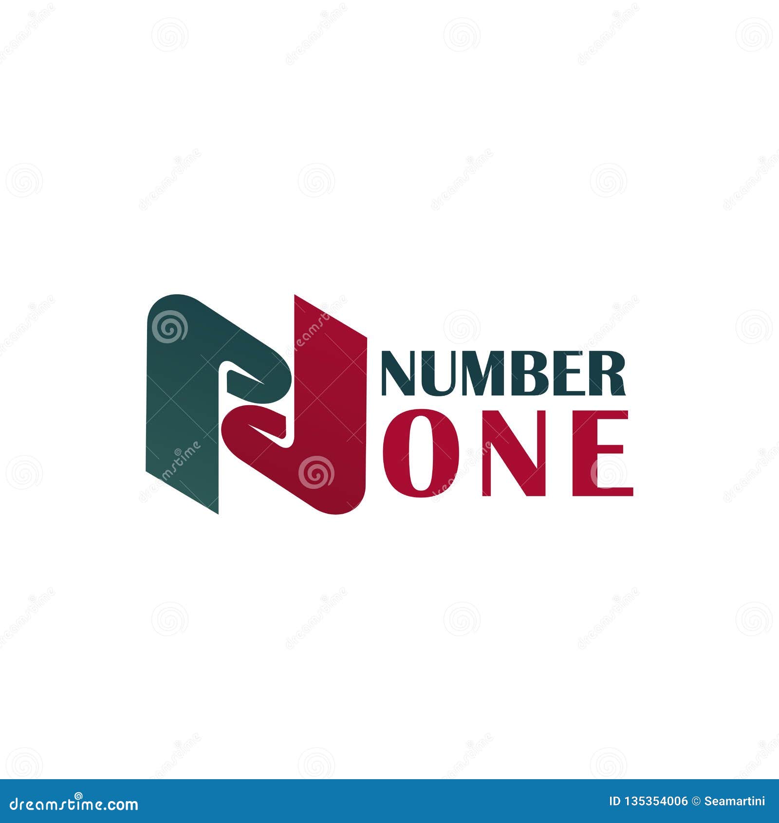 Number One Vector Letter N Icon Stock Vector - Illustration of alliance ...