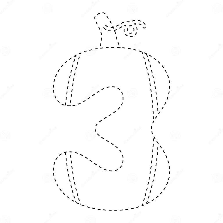 Number 3 Tracing Worksheets Pdf