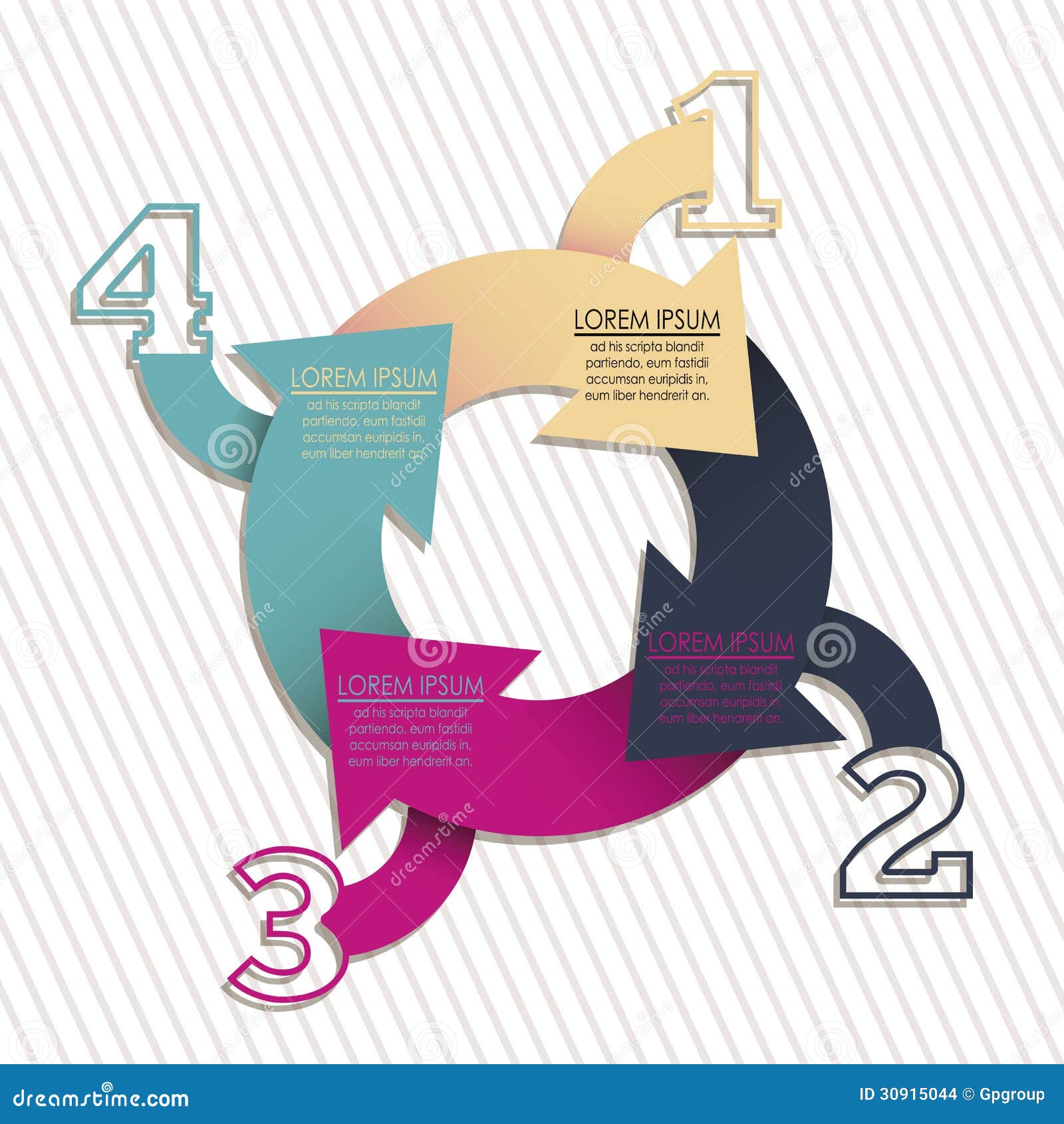 Numbers Brochure stock vector. Illustration of design 30915044