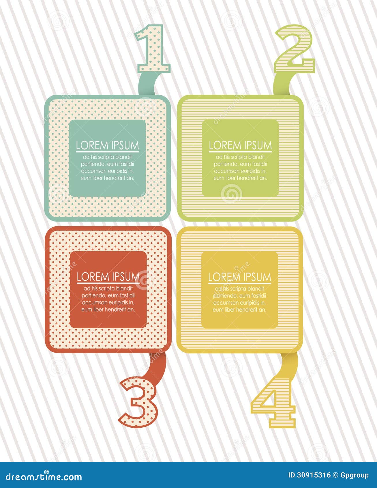 Numbers Brochure stock vector. Illustration of advertising 30915316