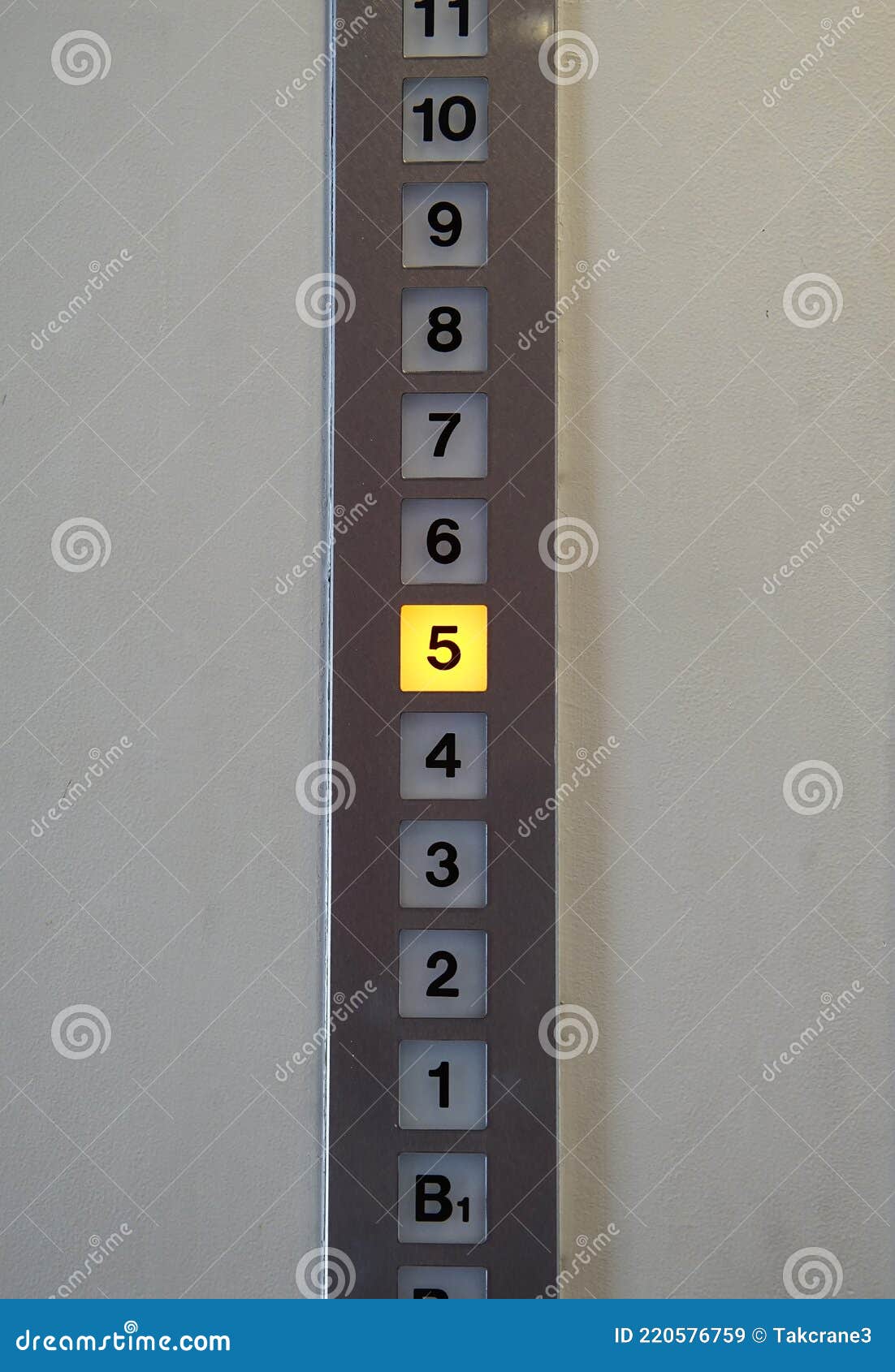 Elevator stock image. Image of elevator, numbers, steel 220576759