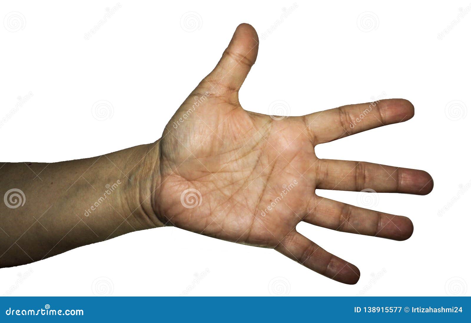 Five 5 Fingers stock image. Image of skin, male, person - 138915577