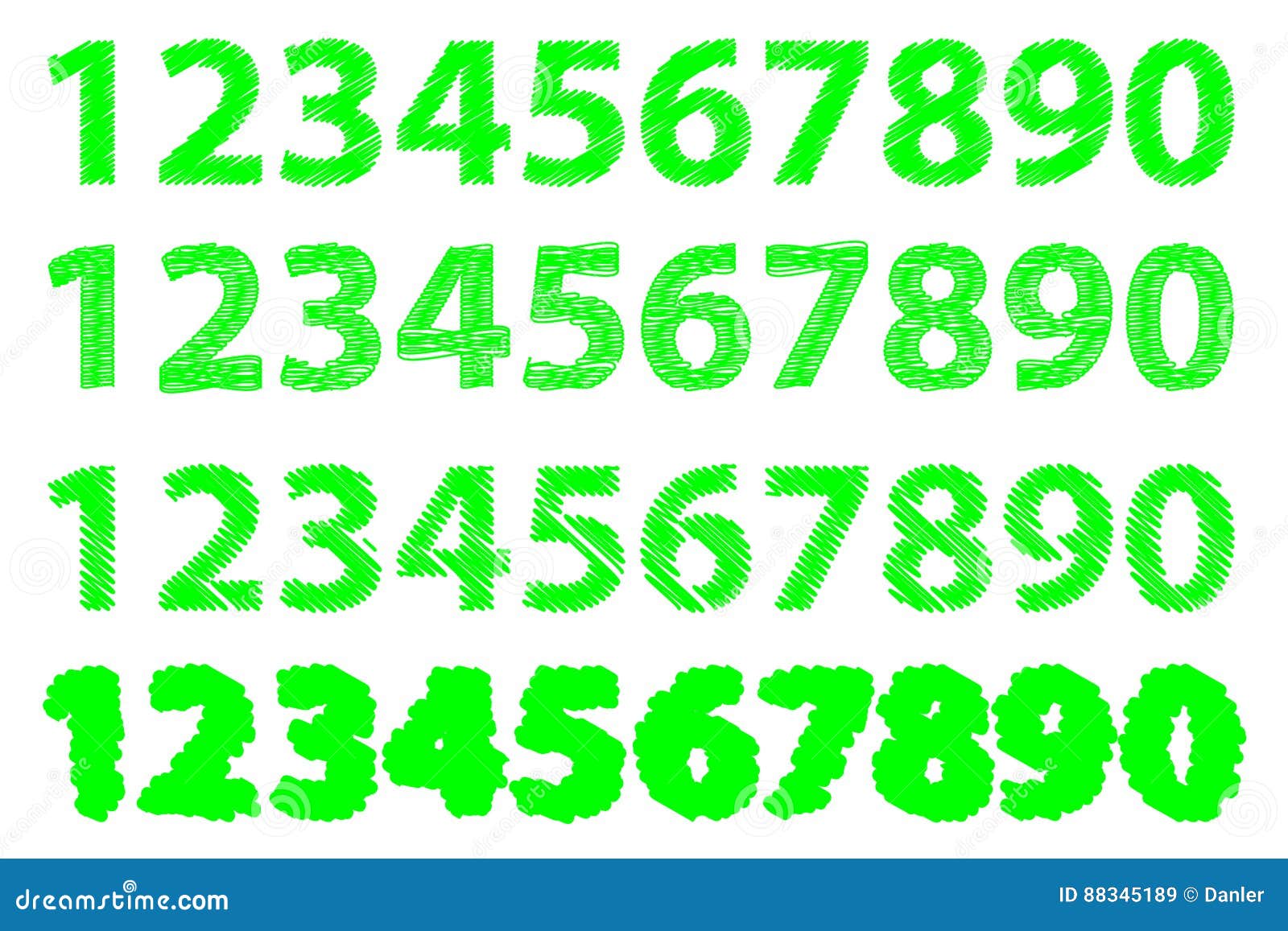 one two three four five six seven eightnine 0 zero English numbers