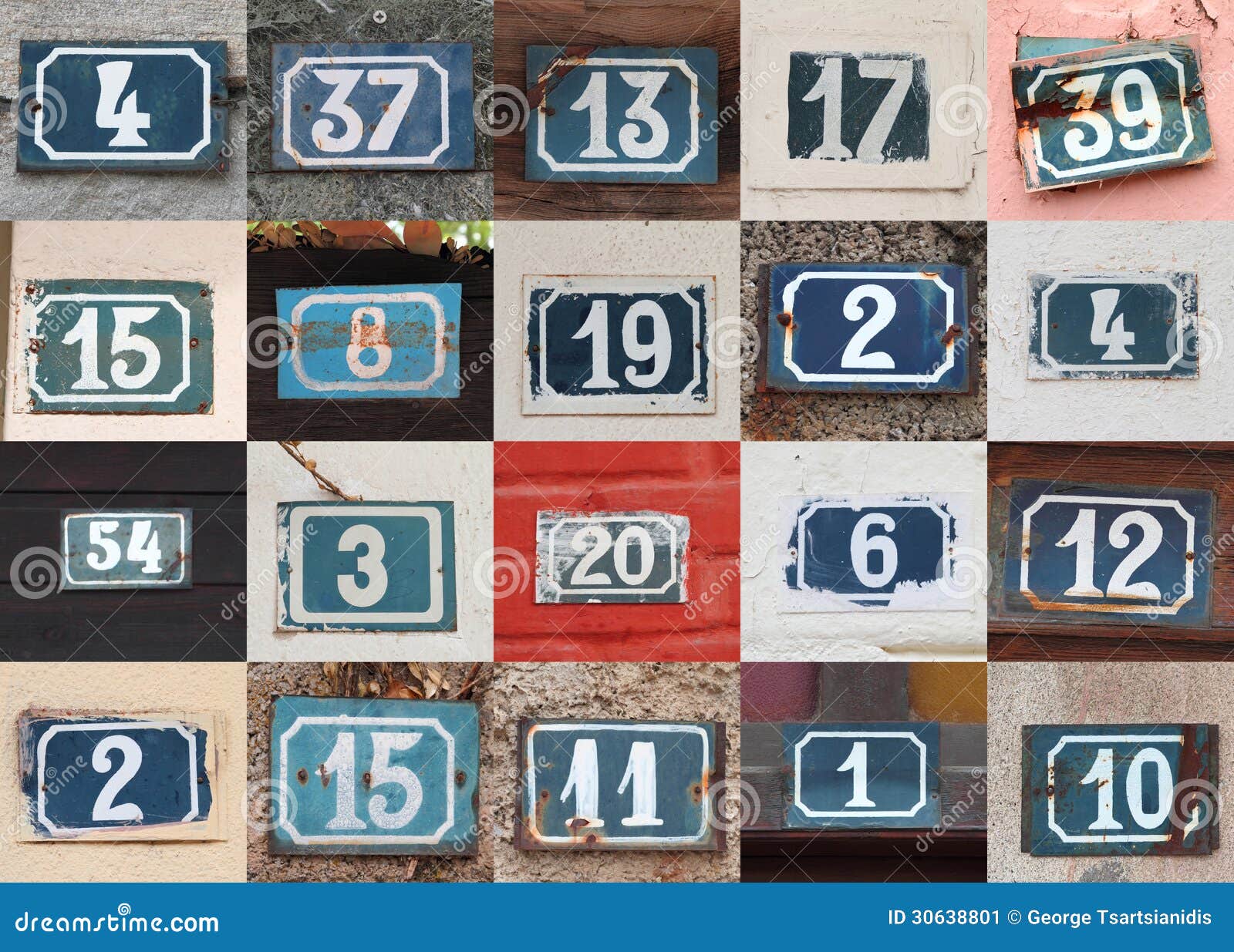 Numeri Civici Adesivi In Acciaio Inox - Altezza 5cm Per Porte E Cassette - Foto 6