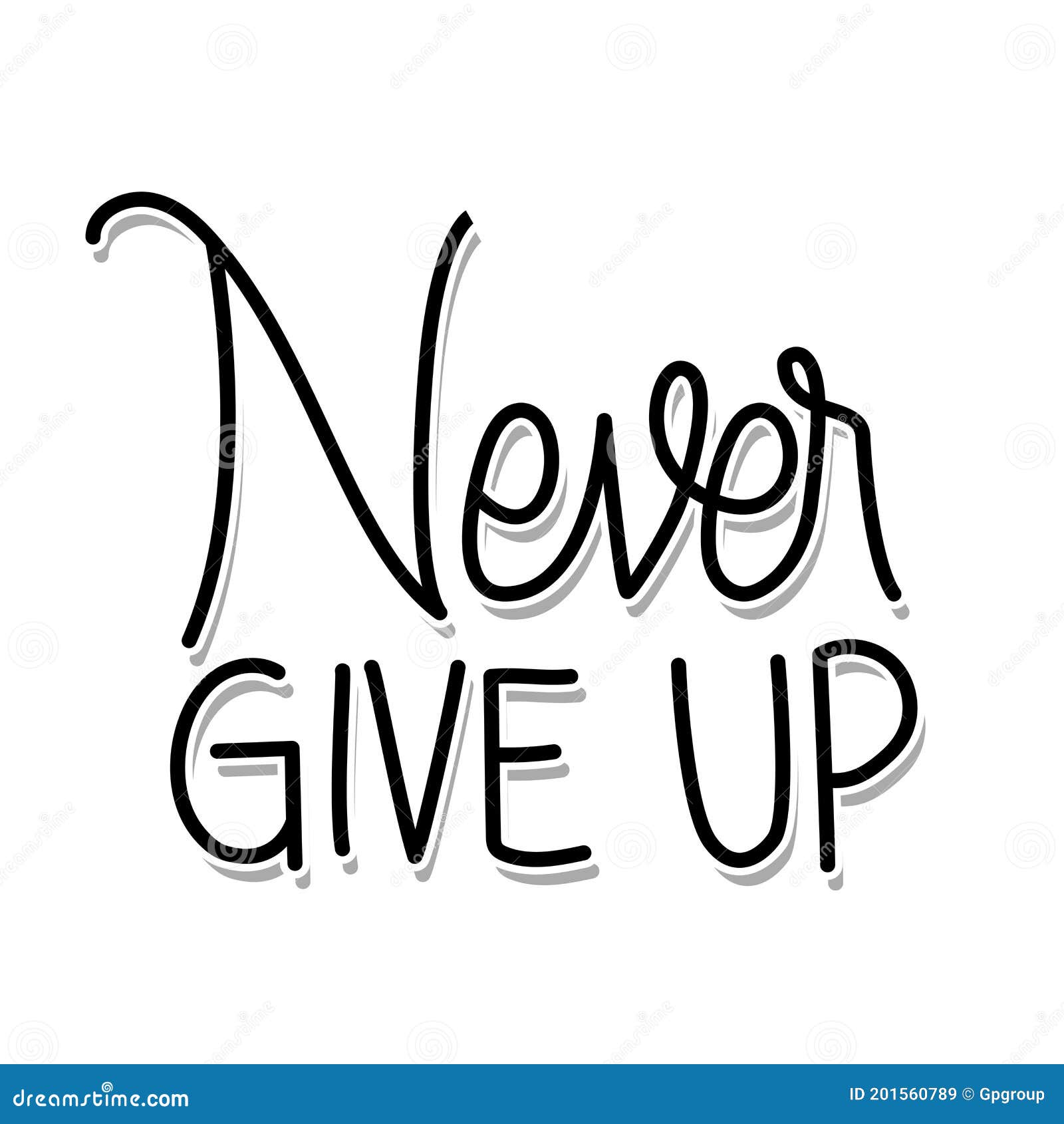 Never give in Nunca desista!!