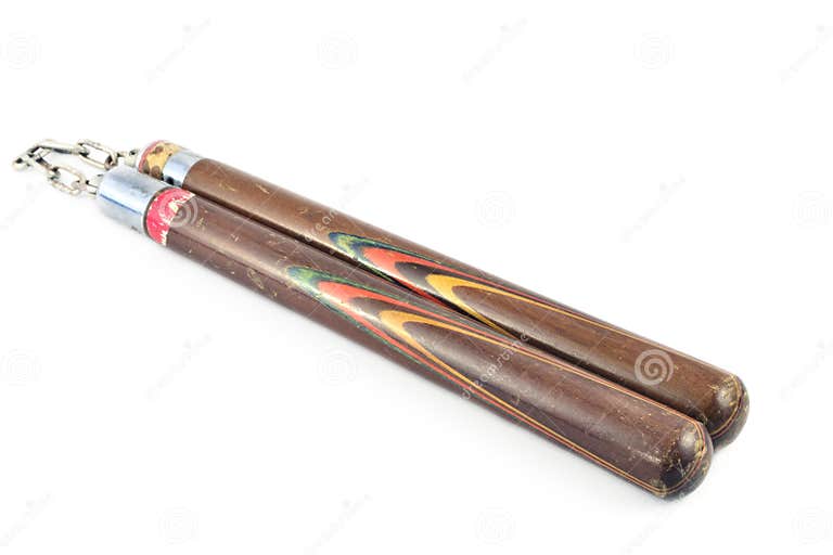Nunchucks. stock image. Image of kungfu, nunchucks, east 33002047