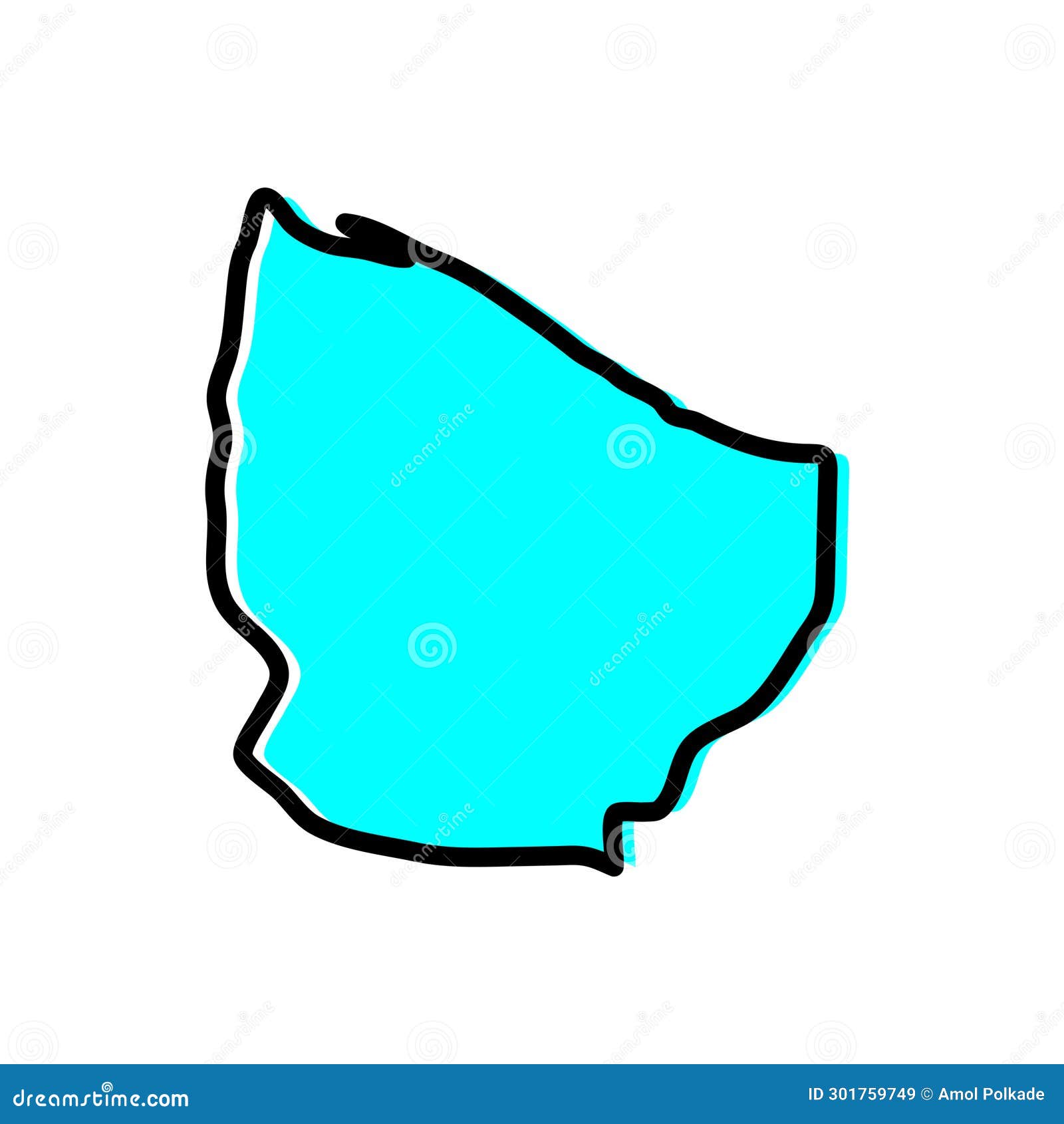 an nuqat al khams region of libya  map 