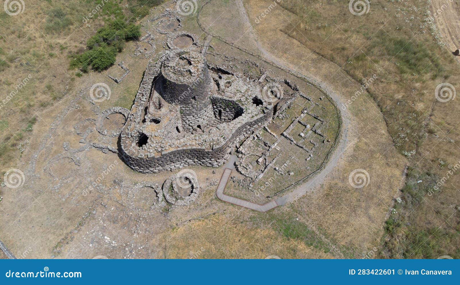 the nuraghe santu antine is the highest nuraghe
