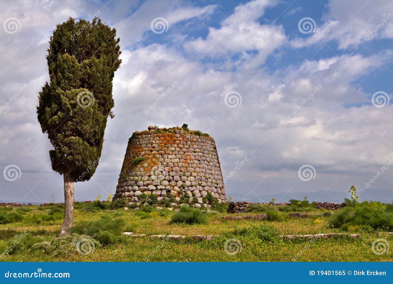 nuraghe tower sardinia italy bronze age ruin