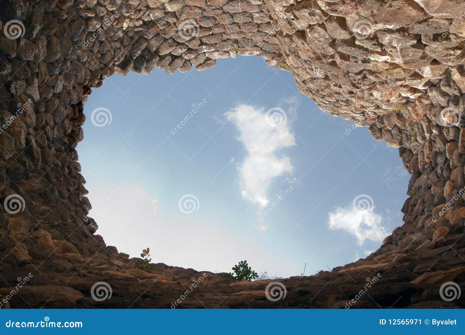 Nuraghe Typical Bronze Age Buildings Stock Image Image of sardinia