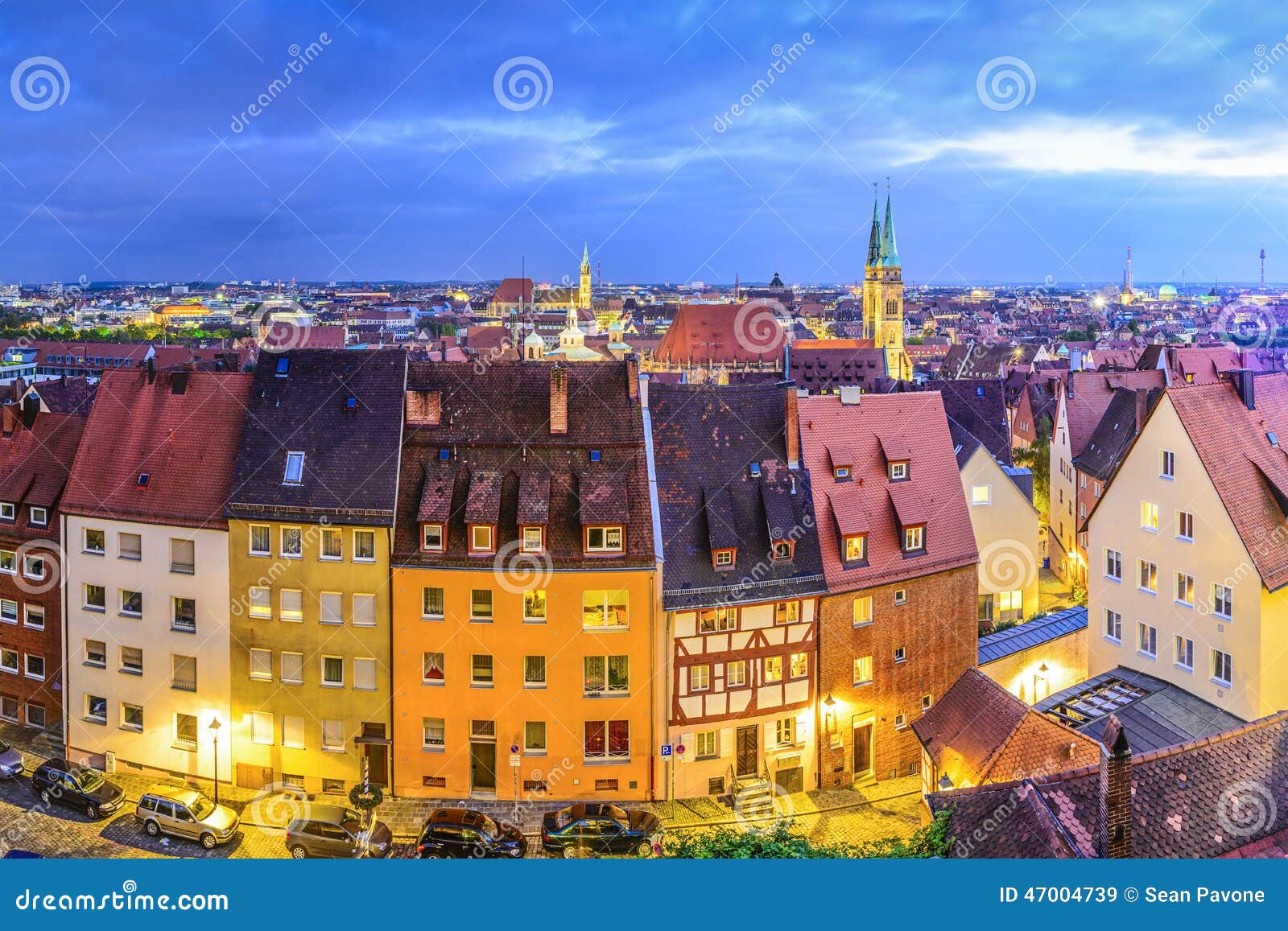 Nuremberg, Germany stock image. Image of historic, architecture 47004739