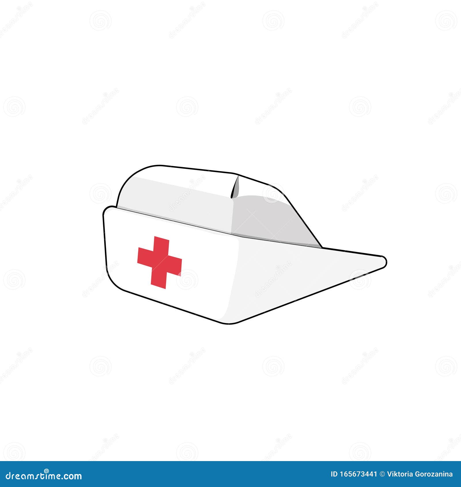 Nurse's Cap with Red Cross Insignia