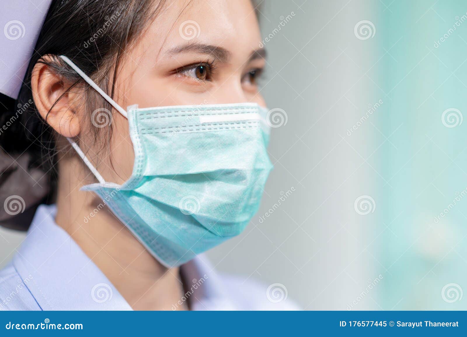 nurses wear masks to protect against coronavirus covid19